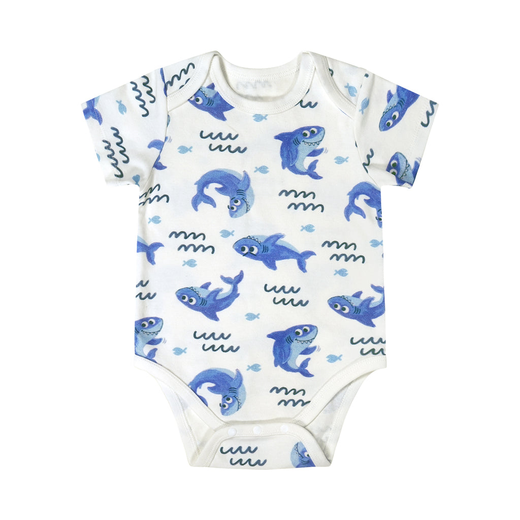 BBQB Inspired Button-up Baby Bodysuit