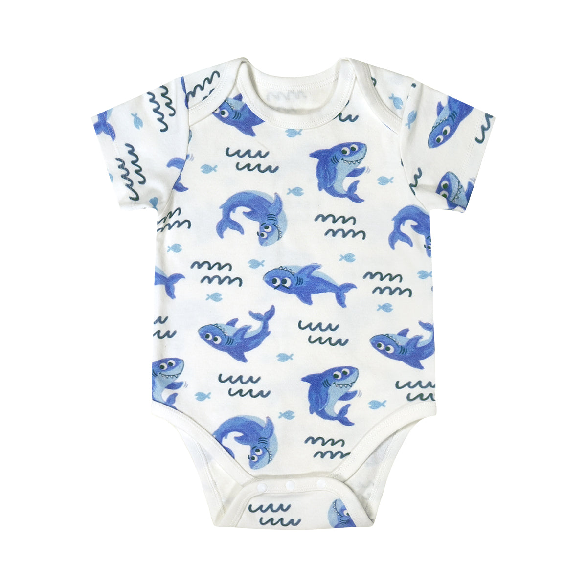 BBQB Inspired Button-up Baby Bodysuit