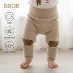 Baby High-Waisted Leggings with Reinforced Knees | BBQB Storybook
