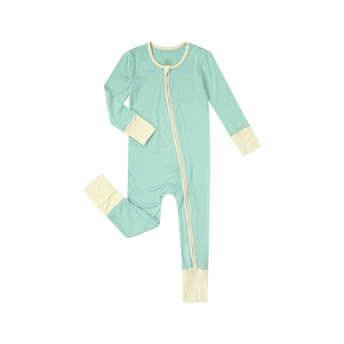 Baby Bamboo Footed Zip Romper | BBQB Cloudsoft Bamboo