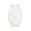 BBQB Organic Cotton Baby Button-up Tank Bodysuit