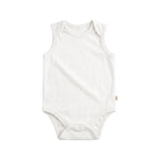 BBQB Organic Cotton Baby Button-up Tank Bodysuit
