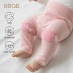 Baby High-Waisted Leggings with Reinforced Knees | BBQB Storybook