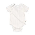 BBQB Organic Cotton Button-up Pointelle Baby Bodysuit