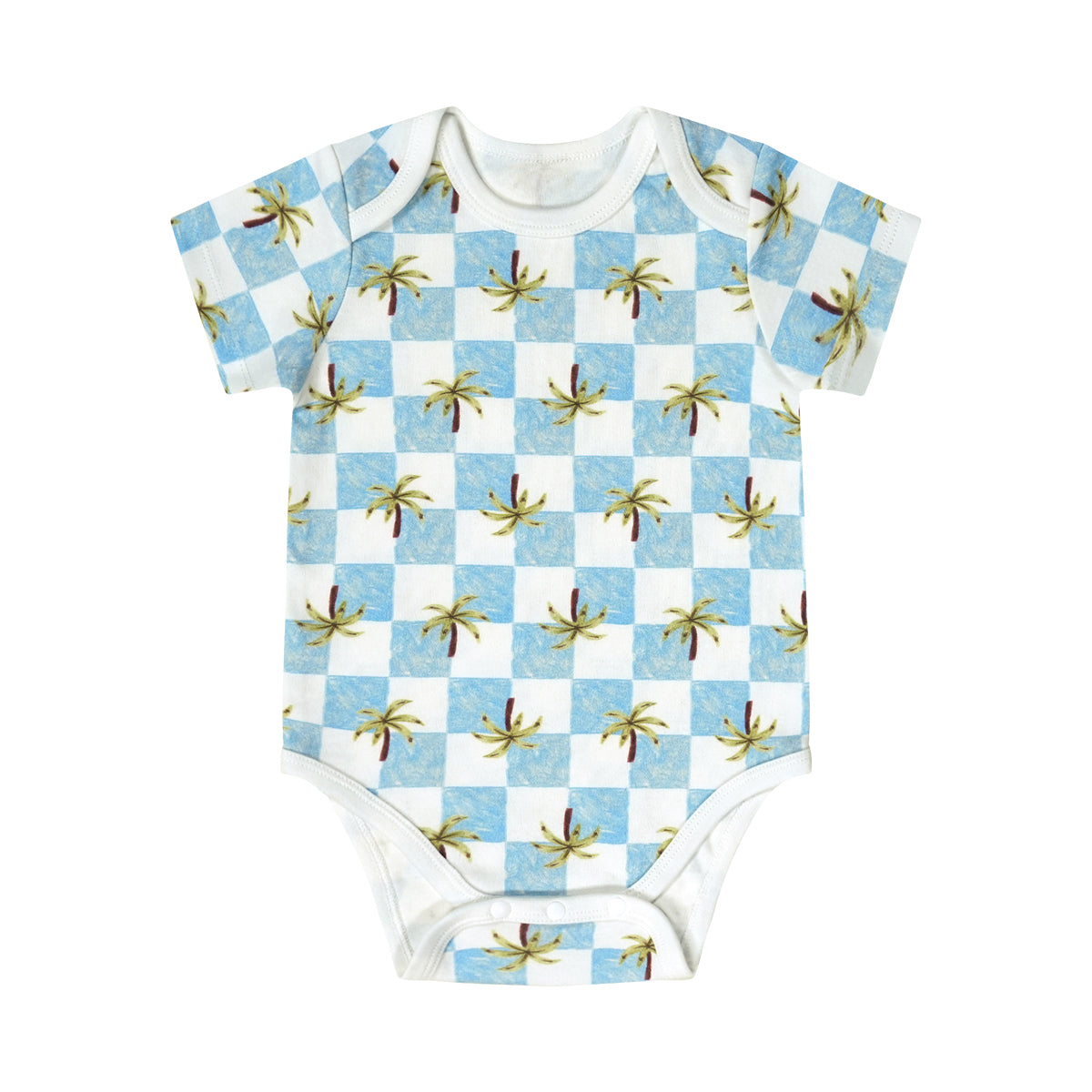 BBQB Inspired Button-up Baby Bodysuit