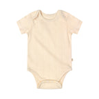 BBQB Organic Cotton Button-up Pointelle Baby Bodysuit