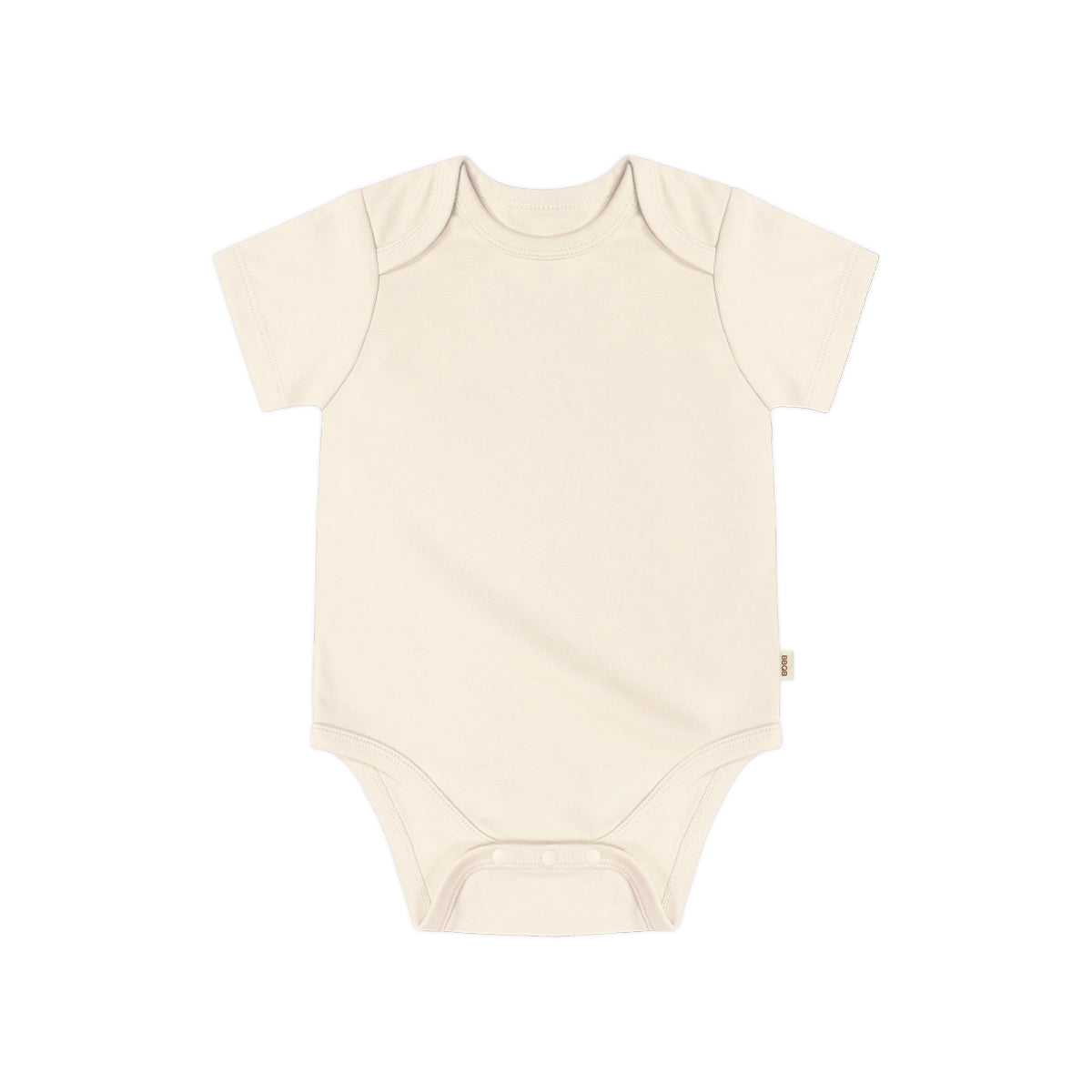BBQB Organic Cotton Button-up Short-Sleeves Baby Bodysuit