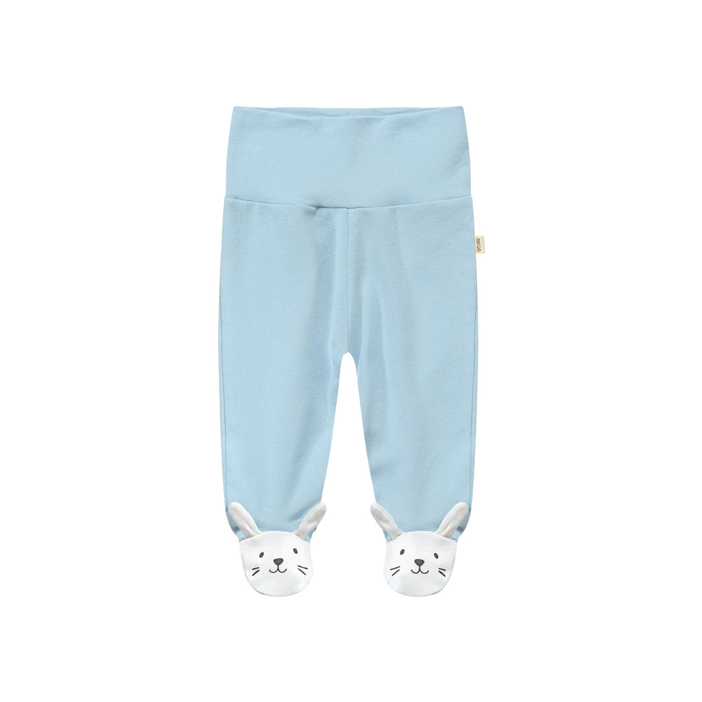 Baby High-Waist Footed-Leggings | BBQB Storybook