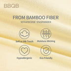 Baby Bamboo Footed Zip Romper | BBQB Cloudsoft Bamboo