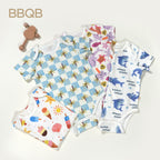 BBQB Inspired Button-up Baby Bodysuit