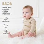 Baby Long-Sleeve Bodysuit | BBQB Organic Cotton