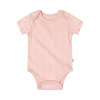 BBQB Organic Cotton Button-up Pointelle Baby Bodysuit