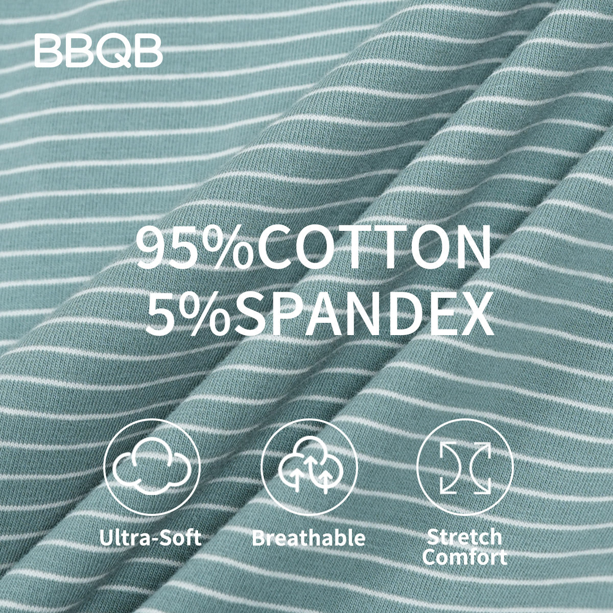 BBQB SoftFlex™ Cotton Zip-up Baby Short Bodysuit 2-Pack
