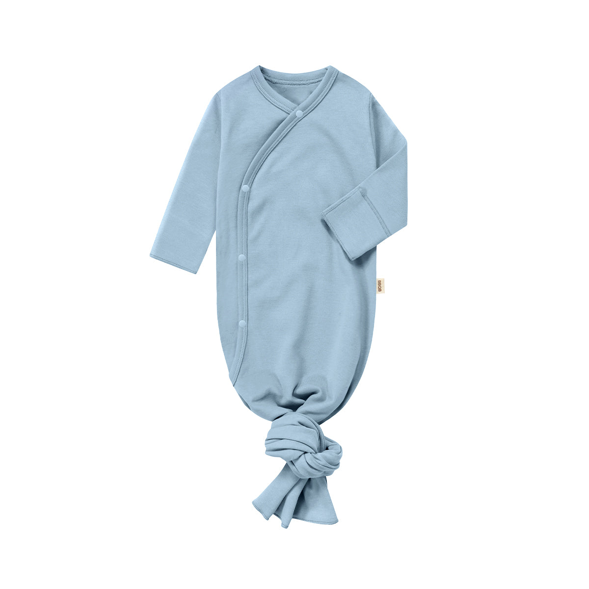 Baby Long-Sleeve Knotted Sleep Sack | BBQB Organic Cotton