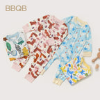 Long-Sleeve Bamboo Zip Romper | BBQB Cloudsoft Bamboo