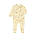 Baby Zip Footed Long-Sleeve Romper | BBQB Bamboo Care