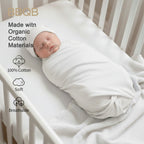 Baby Swaddle Blanket | BBQB Organic Cotton