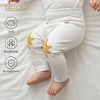 Baby High-Waisted Leggings with Reinforced Knees | BBQB Storybook