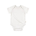 BBQB Organic Cotton Button-up Short-Sleeves Baby Bodysuit