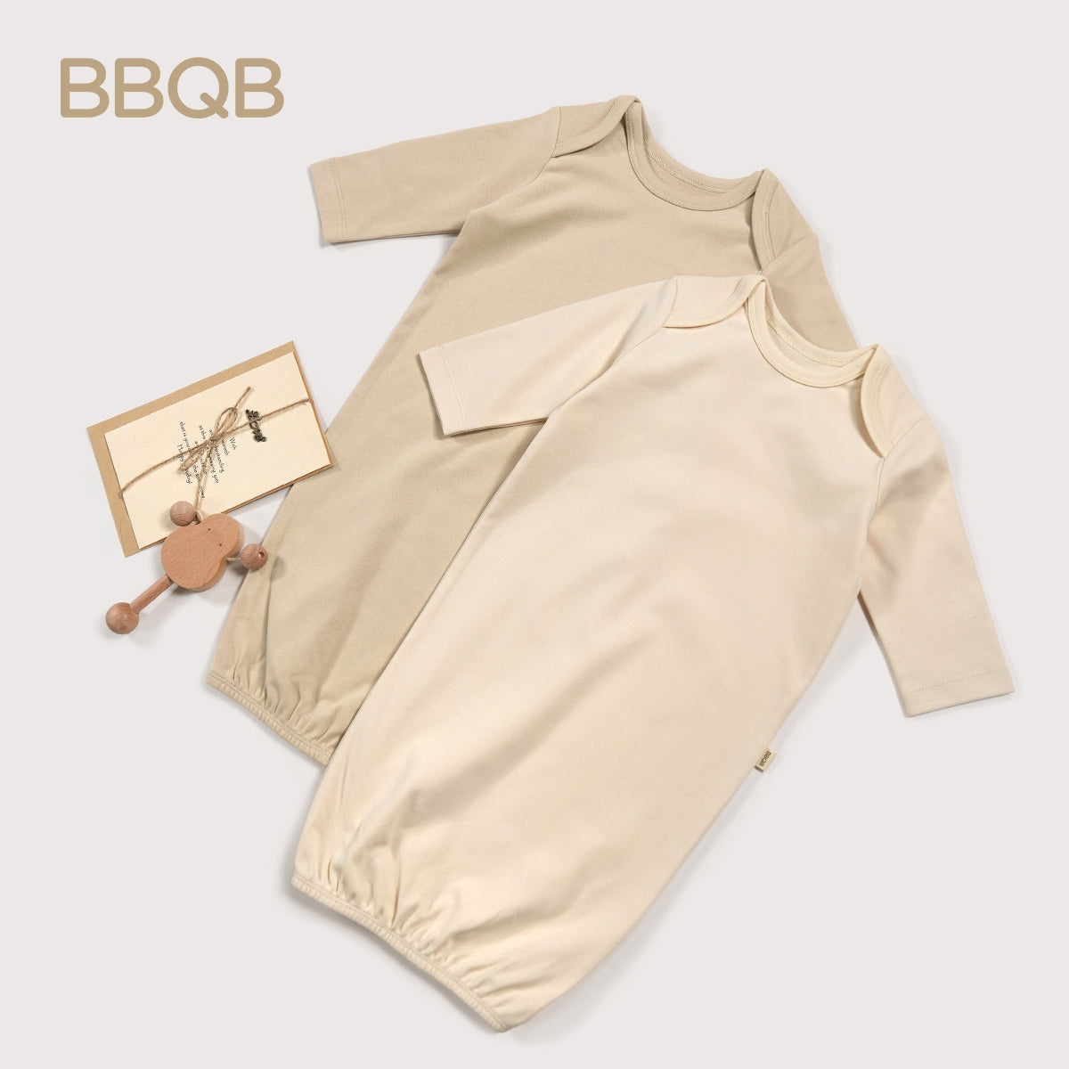 Baby Long-Sleeve Sleep Sack | BBQB Organic Cotton
