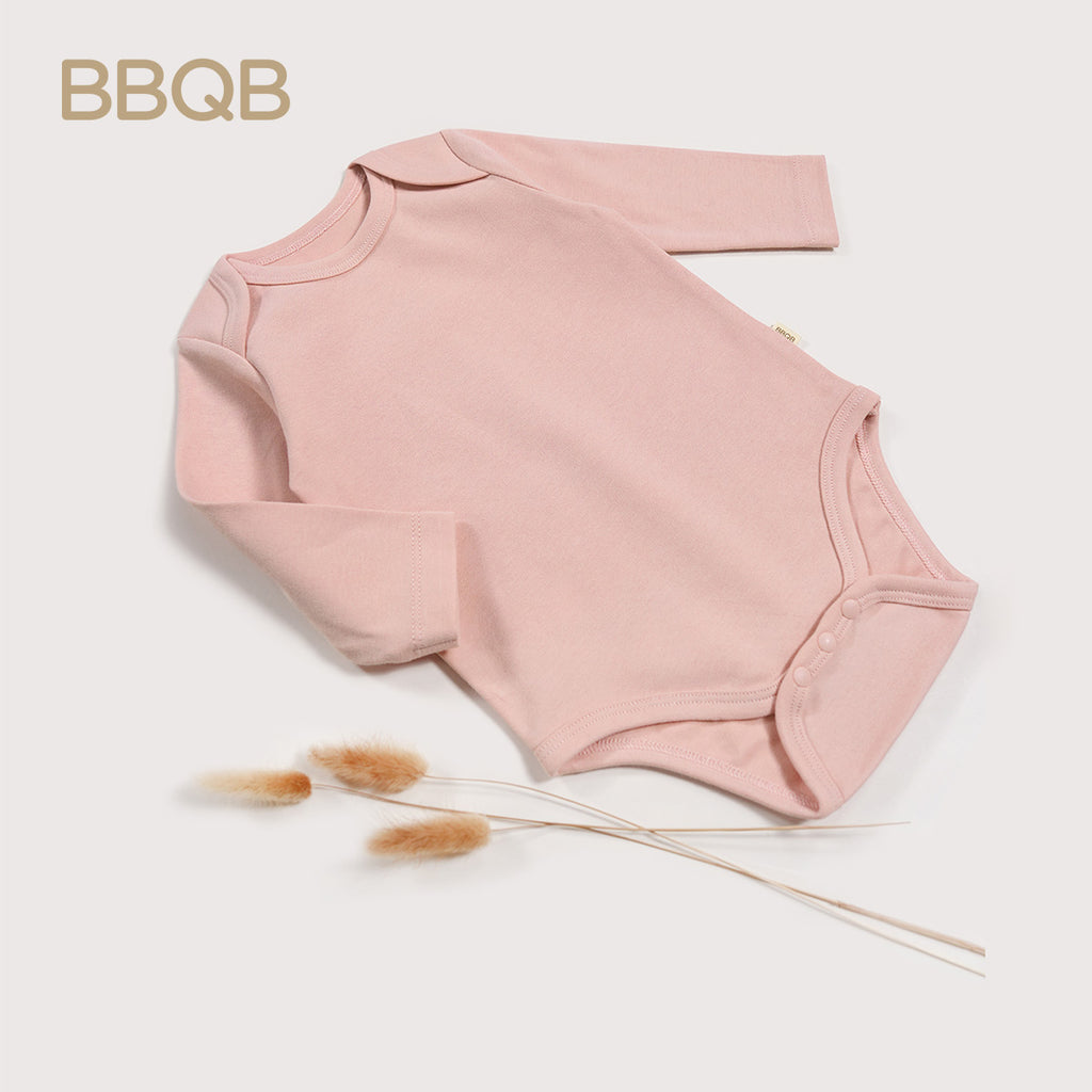 Baby Long-Sleeve Bodysuit | BBQB Organic Cotton