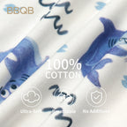 BBQB 2 Pack Baby Zip Growsuit