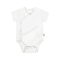 BBQB Organic Cotton Front-Opening Button-Up Baby Bodysuit