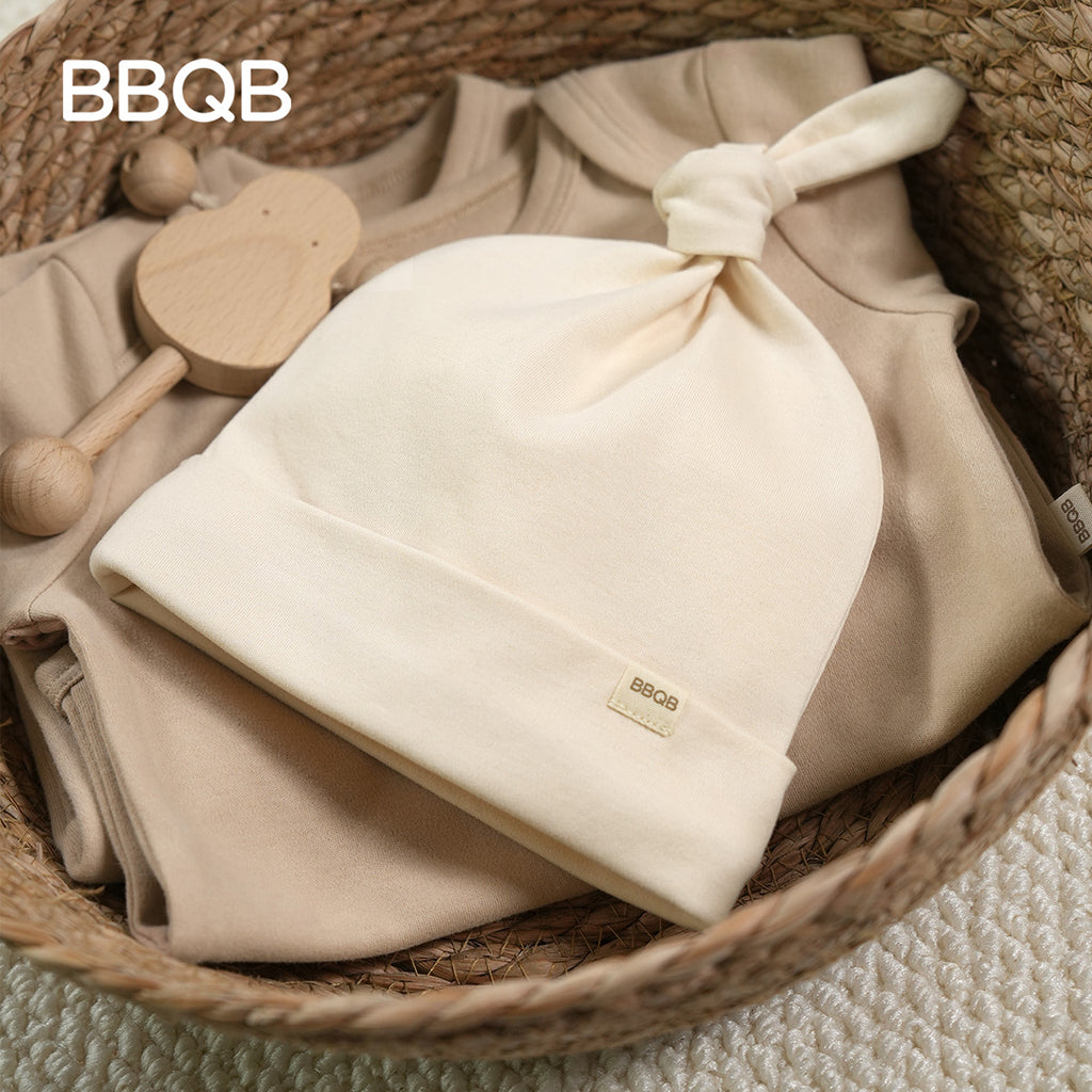 Baby Knotted Beanie Hat | BBQB Organic Cotton