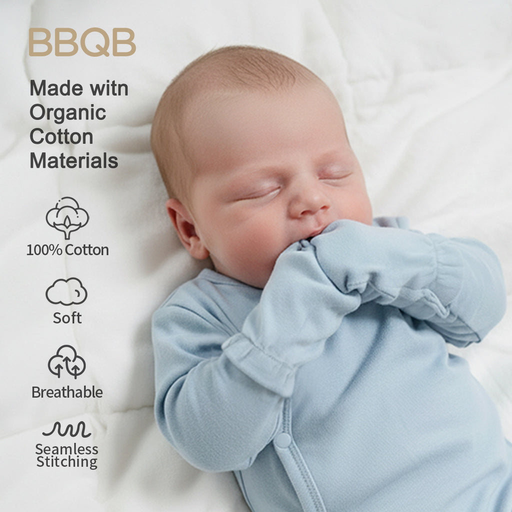 Baby Anti-Scratch Newborn Gloves | BBQB Organic Cotton
