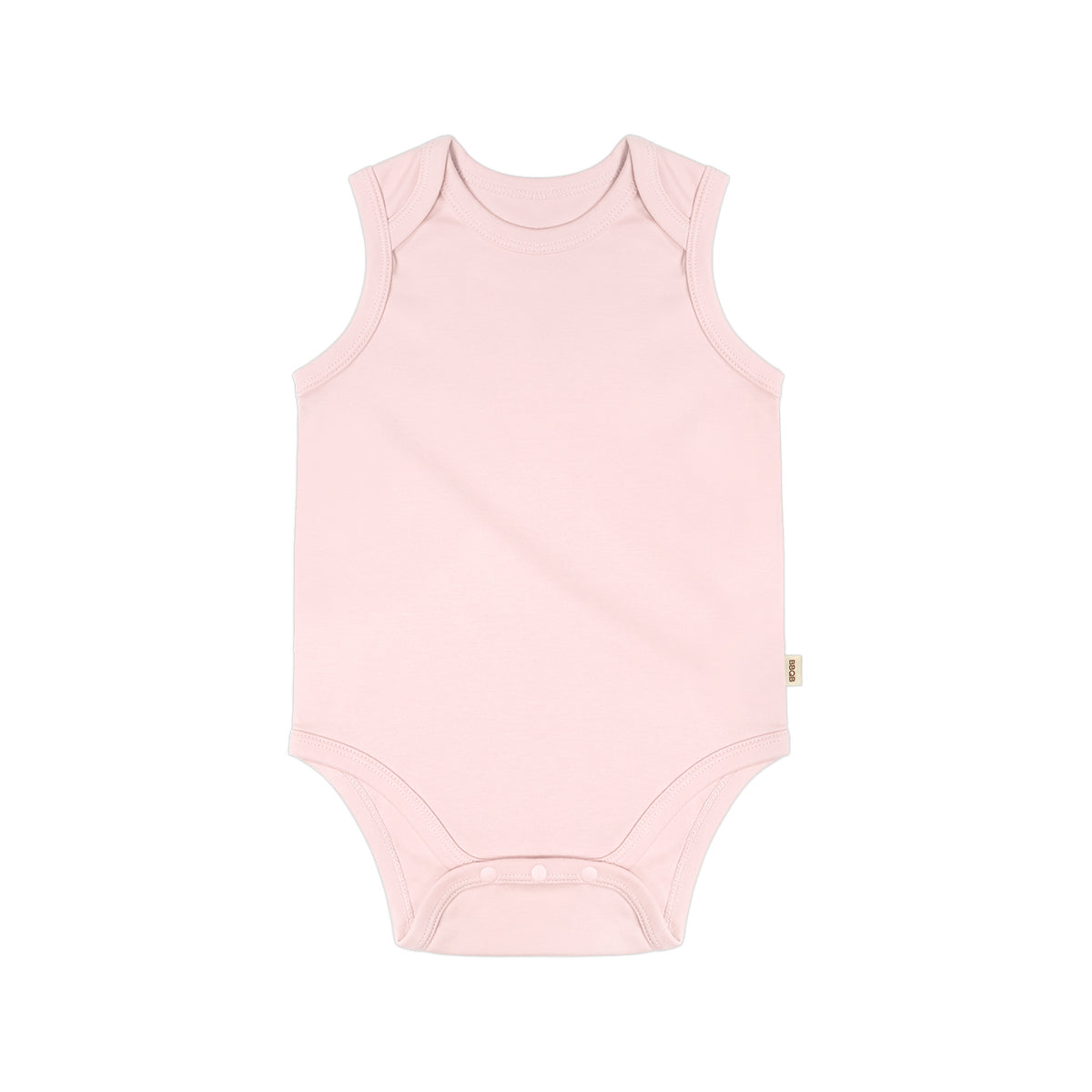 BBQB Organic Cotton Baby Button-up Tank Bodysuit