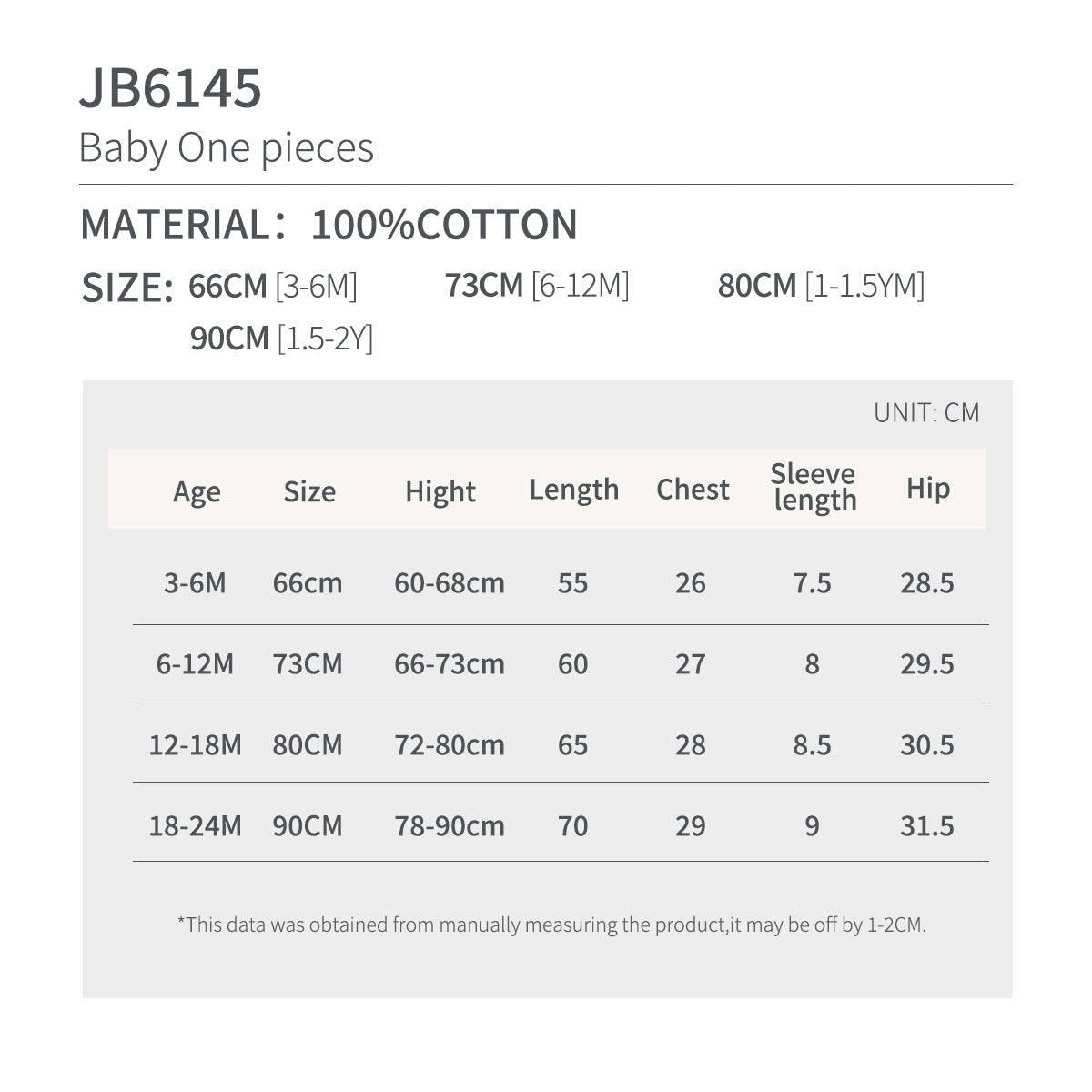 BBQB SoftFlex™ Cotton Zip-up Baby Bodysuit 2-Pack