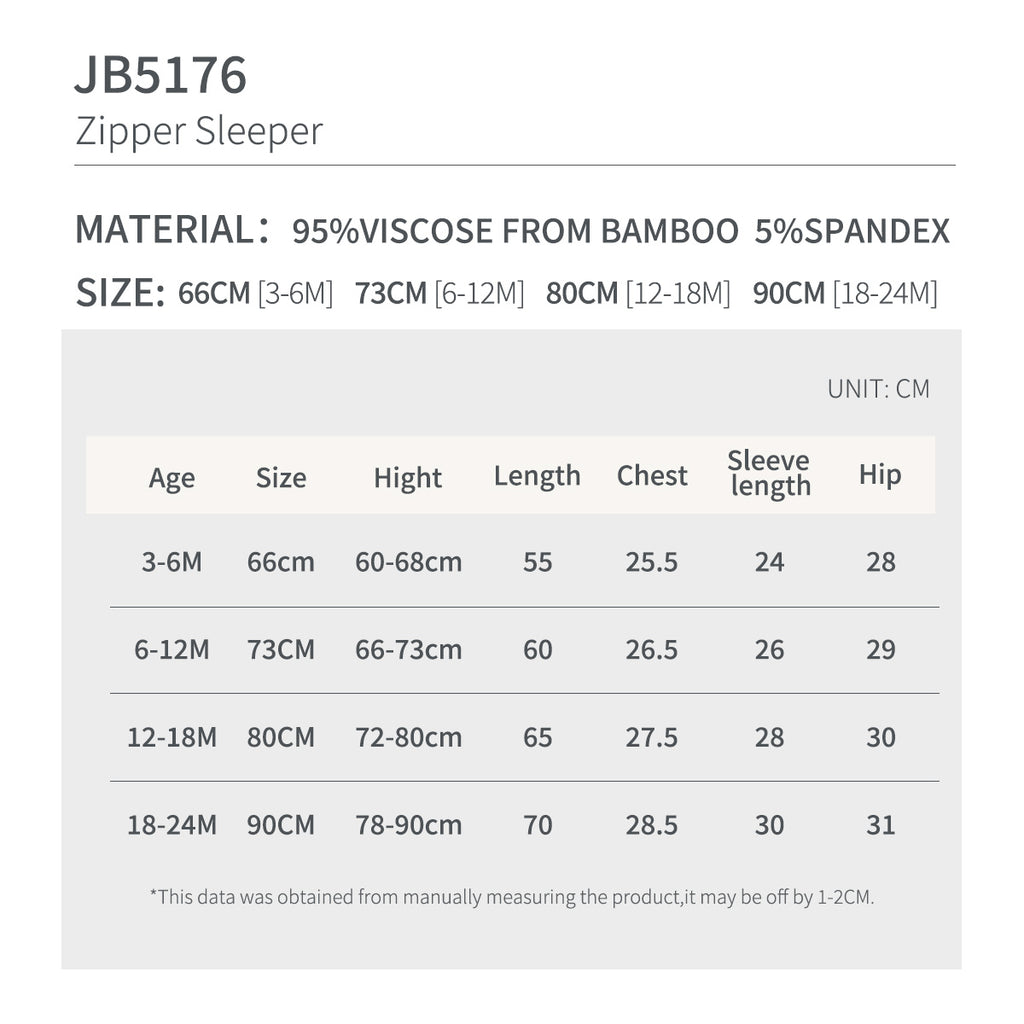 Long-Sleeve Bamboo Zip Romper | BBQB Cloudsoft Bamboo