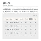 Long-Sleeve Bamboo Zip Romper | BBQB Cloudsoft Bamboo