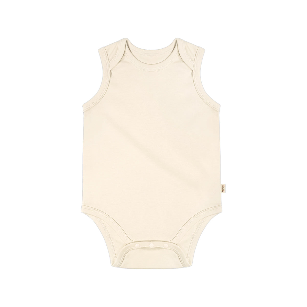 BBQB Organic Cotton Baby Button-up Tank Bodysuit