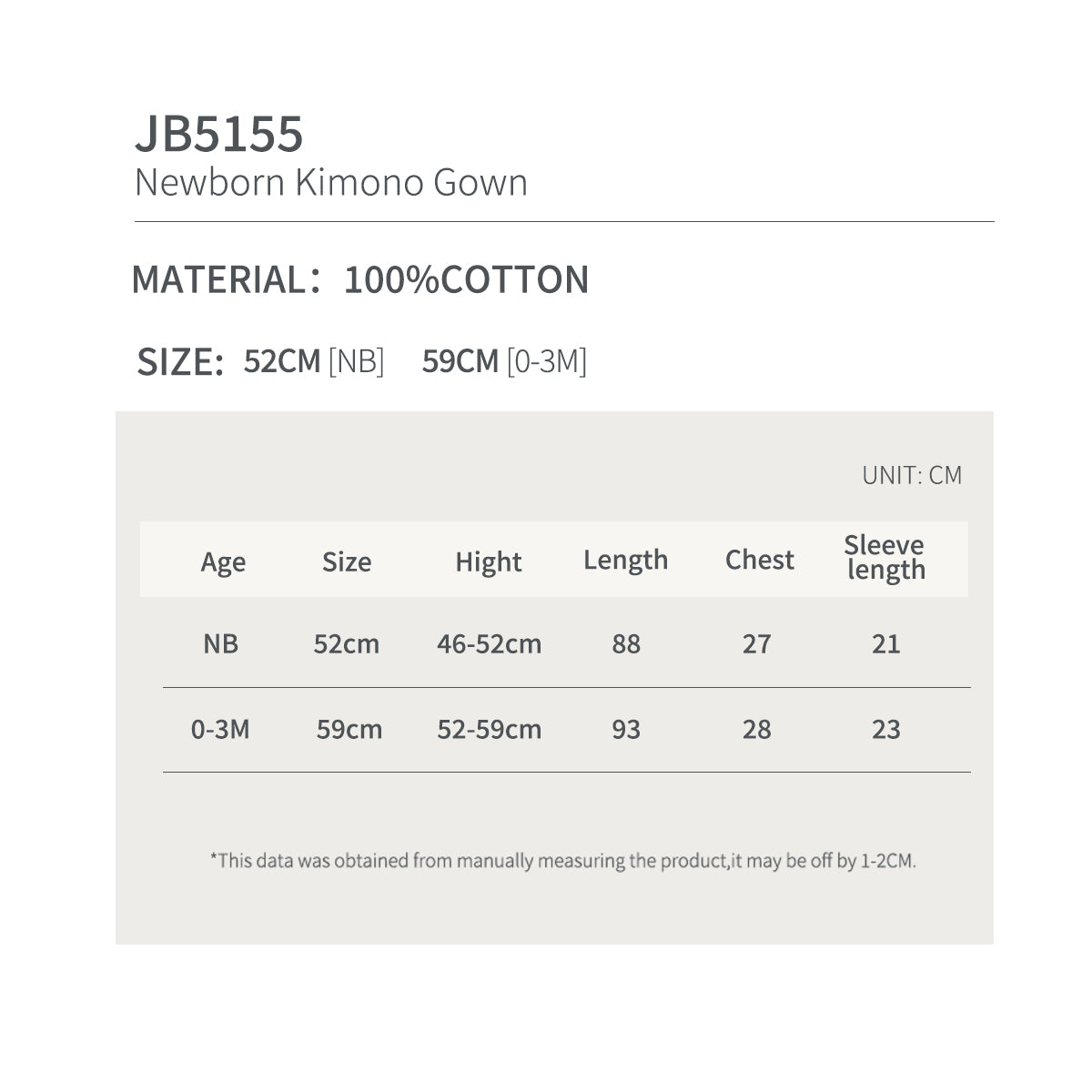 Baby Long-Sleeve Knotted Sleep Sack | BBQB Organic Cotton