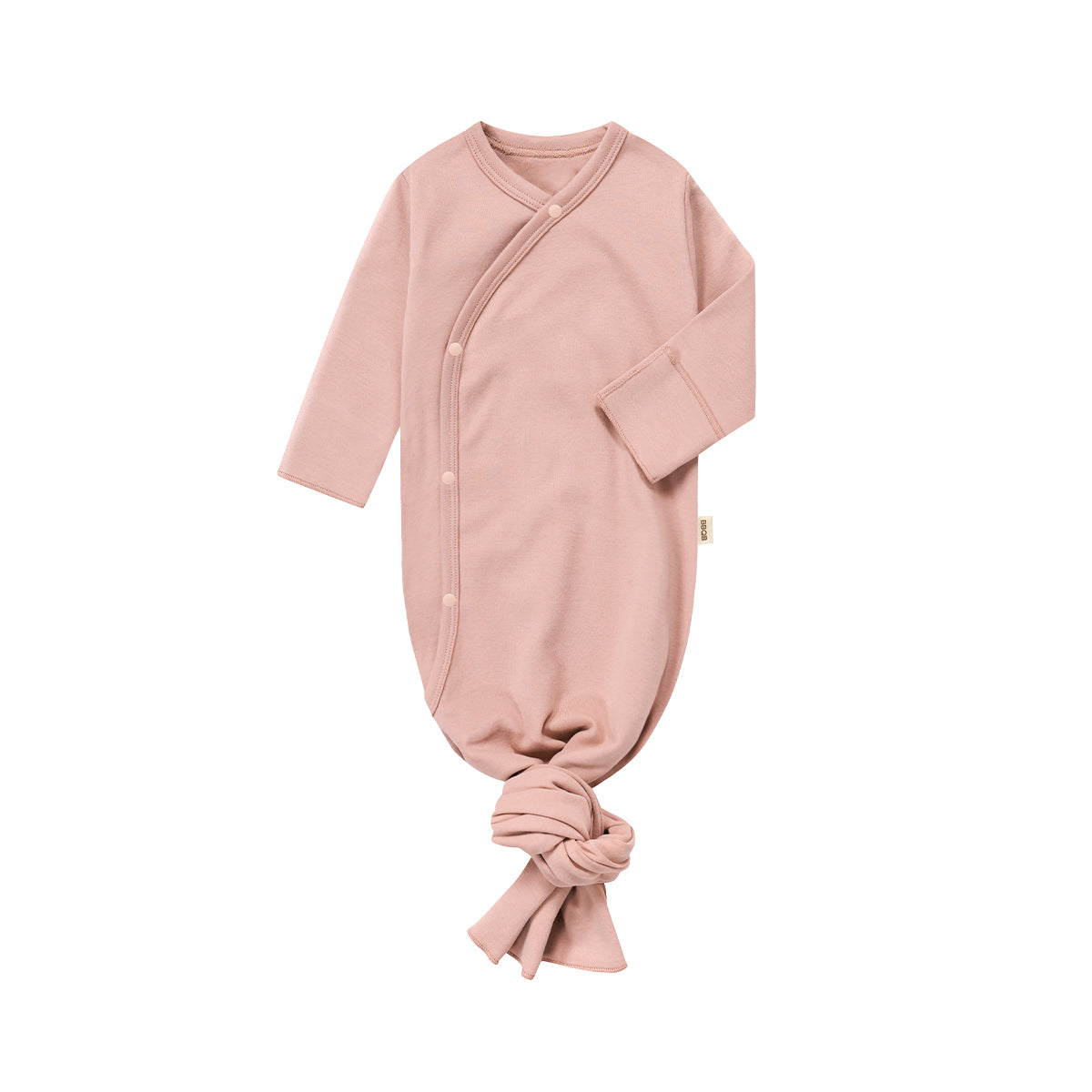 Baby Long-Sleeve Knotted Sleep Sack | BBQB Organic Cotton