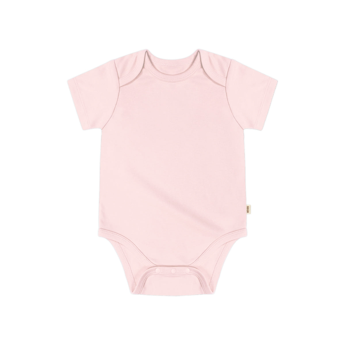 BBQB Organic Cotton Button-up Short-Sleeves Baby Bodysuit