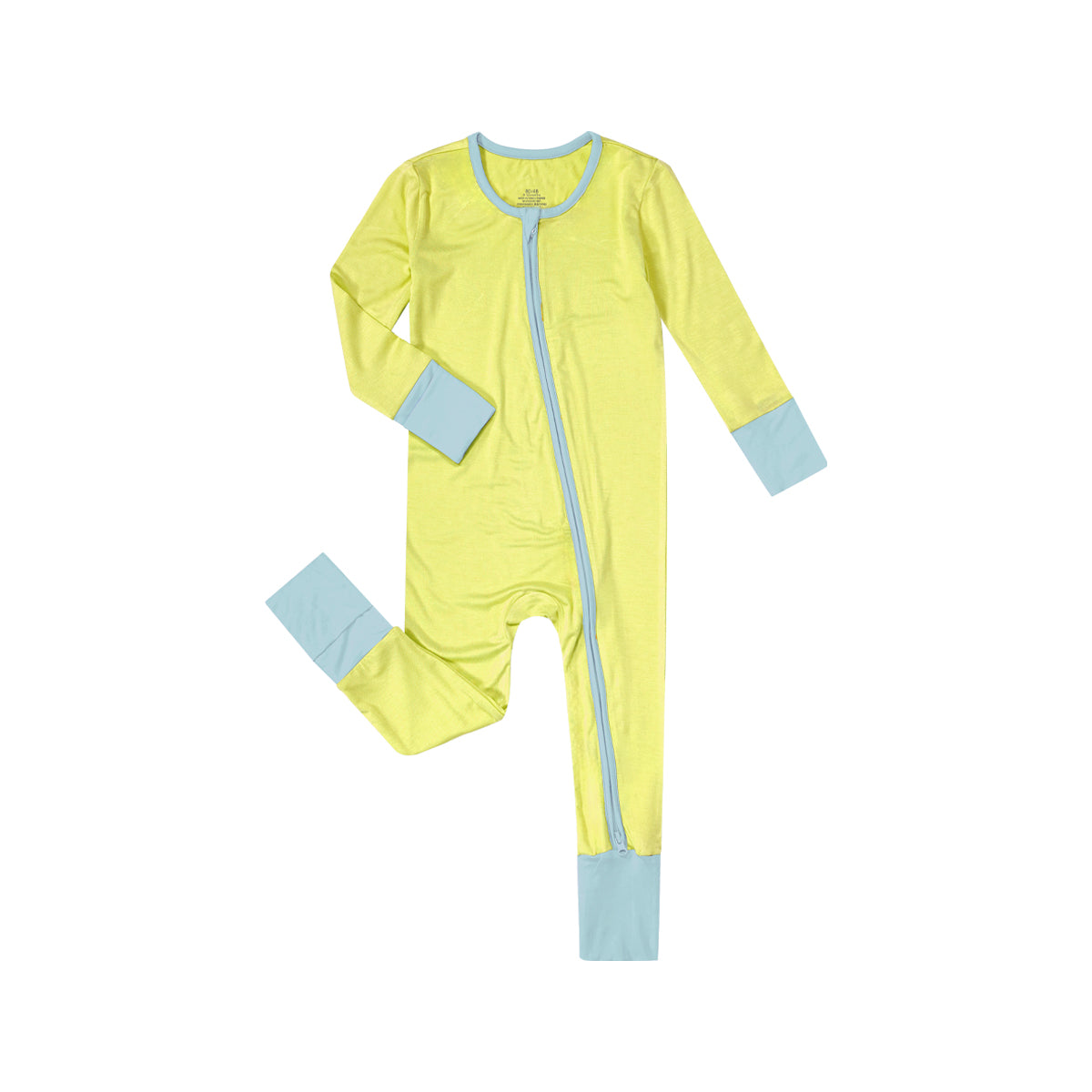 Baby Bamboo Footed Zip Romper | BBQB Cloudsoft Bamboo