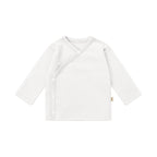 Baby Button Long-Sleeve Kimono Shirt | BBQB Organic Cotton