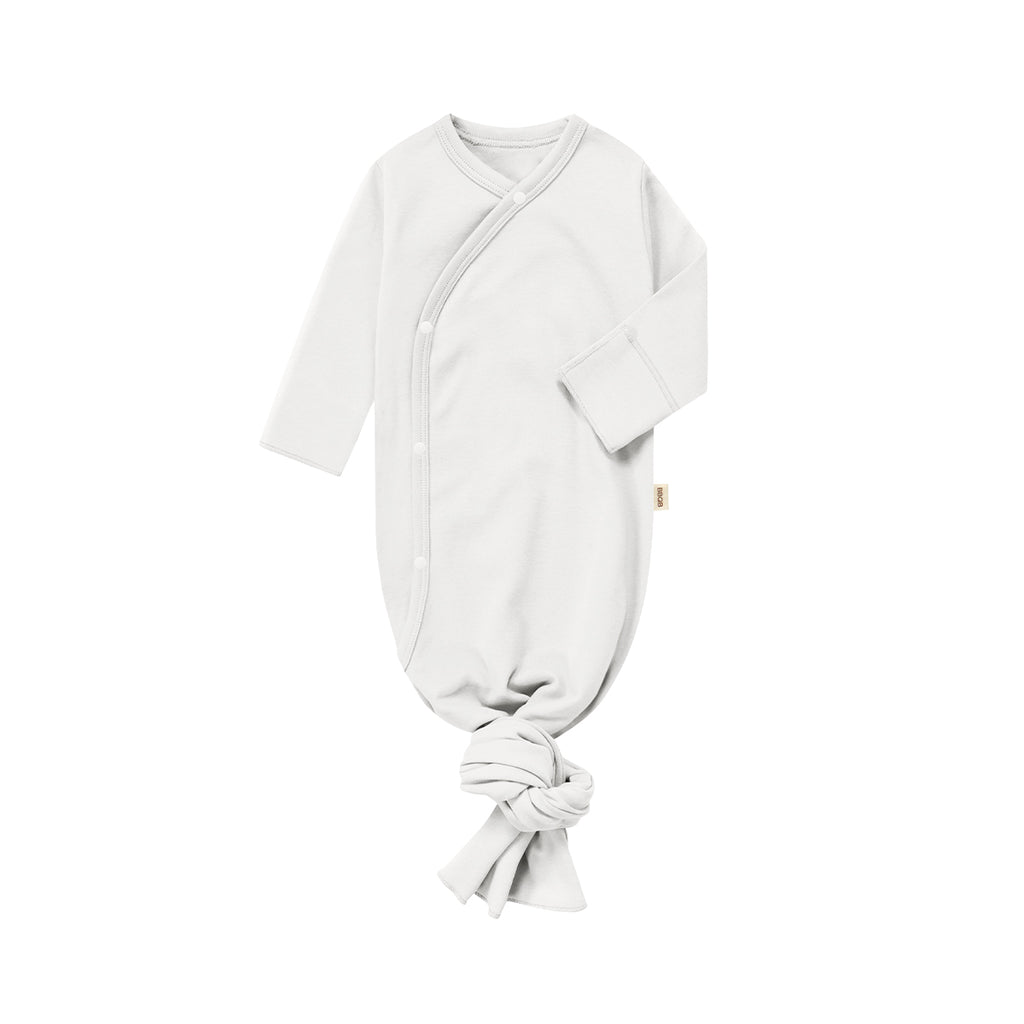 Baby Long-Sleeve Knotted Sleep Sack | BBQB Organic Cotton