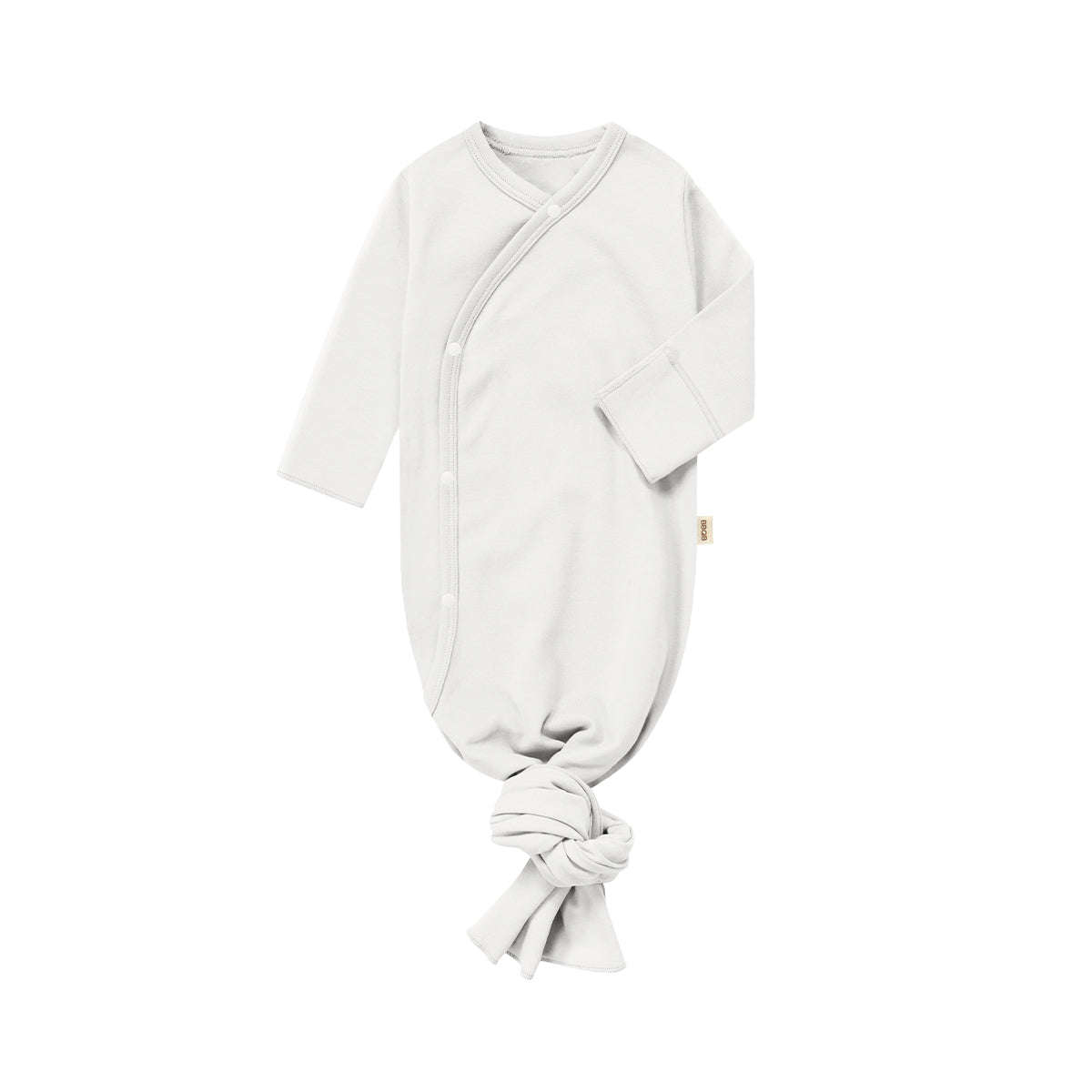 Baby Long-Sleeve Knotted Sleep Sack | BBQB Organic Cotton