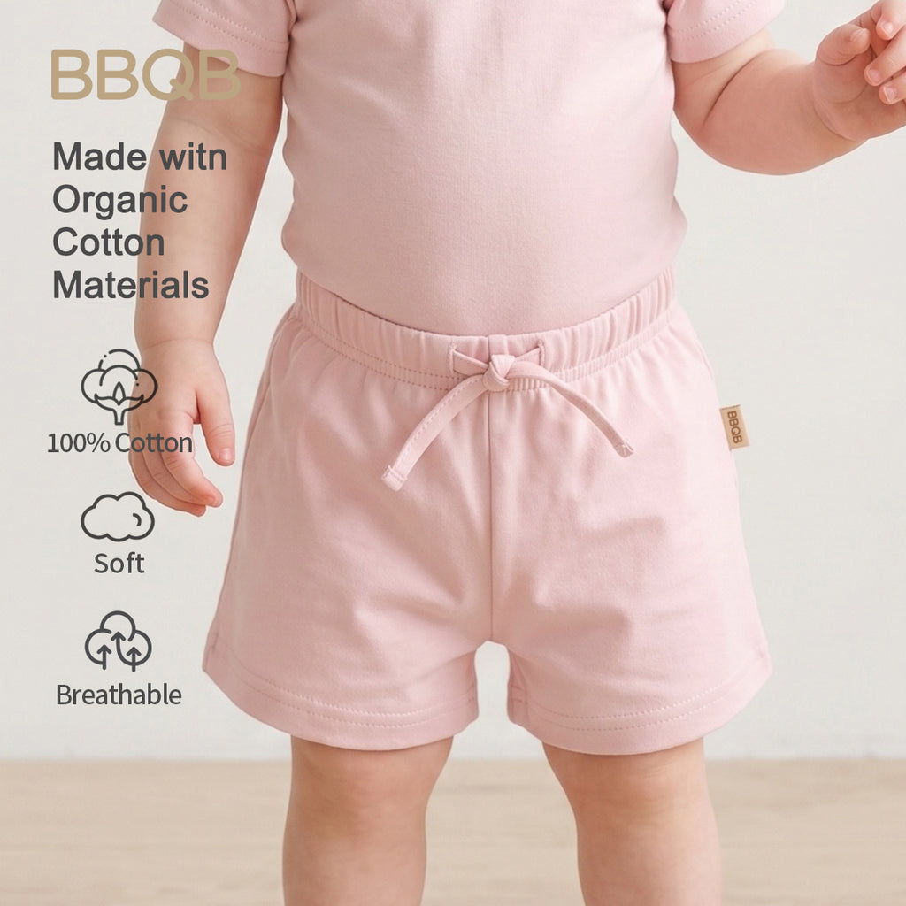 BBQB Organic Cotton Baby Shorts