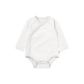 Baby Long-Sleeve Button Kimono Bodysuit | BBQB Organic Cotton