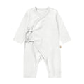 Baby Long-Sleeve Kimono Romper | BBQB Organic Cotton