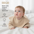 Baby Flower-Shaped Bib| BBQB Organic Cotton