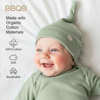 Baby Knotted Beanie Hat | BBQB Organic Cotton