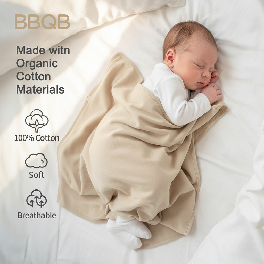 Baby Swaddle Blanket | BBQB Organic Cotton