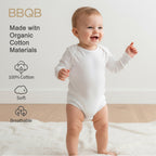 Baby Long-Sleeve Bodysuit | BBQB Organic Cotton
